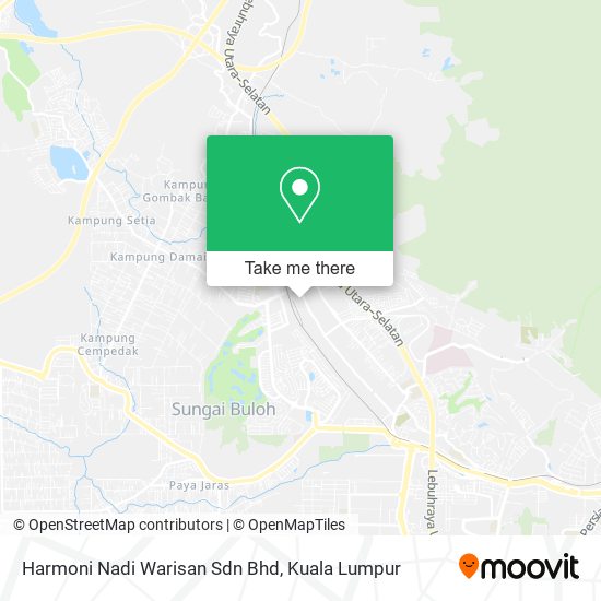 Harmoni Nadi Warisan Sdn Bhd map