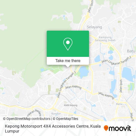 Kepong Motorsport 4X4 Accessories Centre map