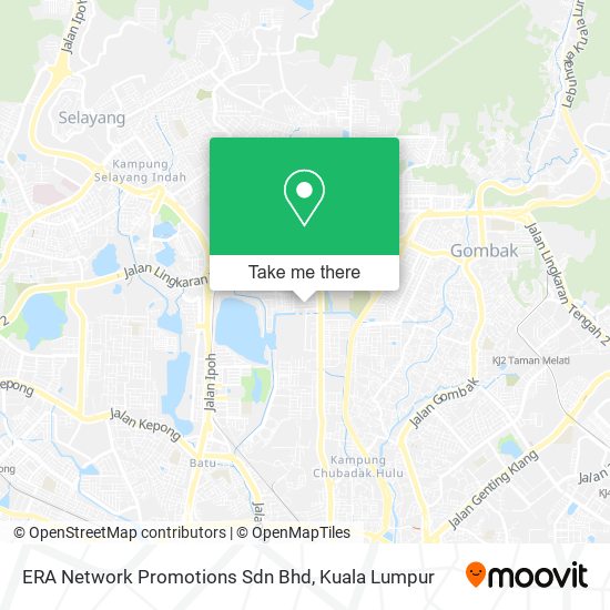 Peta ERA Network Promotions Sdn Bhd