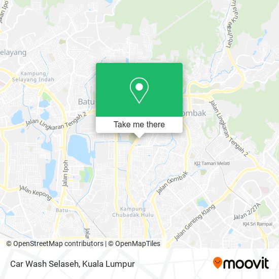 Car Wash Selaseh map