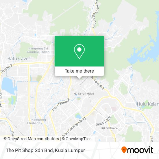 The Pit Shop Sdn Bhd map