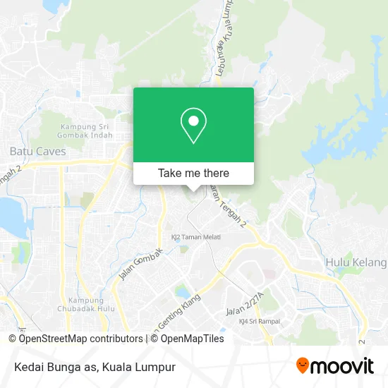 Kedai Bunga as map