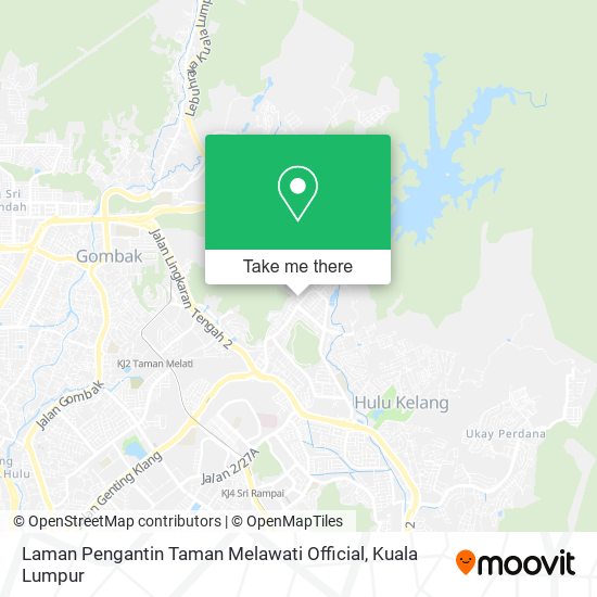 Peta Laman Pengantin Taman Melawati Official