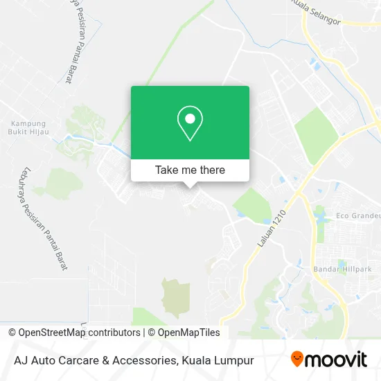 AJ Auto Carcare & Accessories map