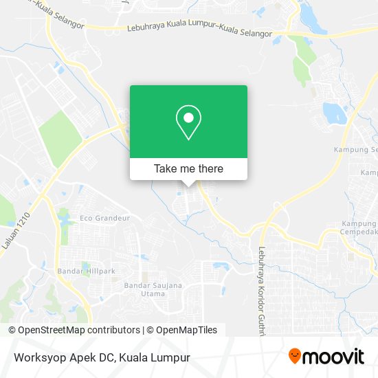 Worksyop Apek DC map