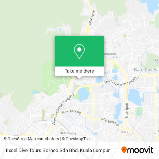 Peta Excel Dive Tours Borneo Sdn Bhd