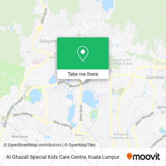 Peta Al-Ghazali Special Kids Care Centre