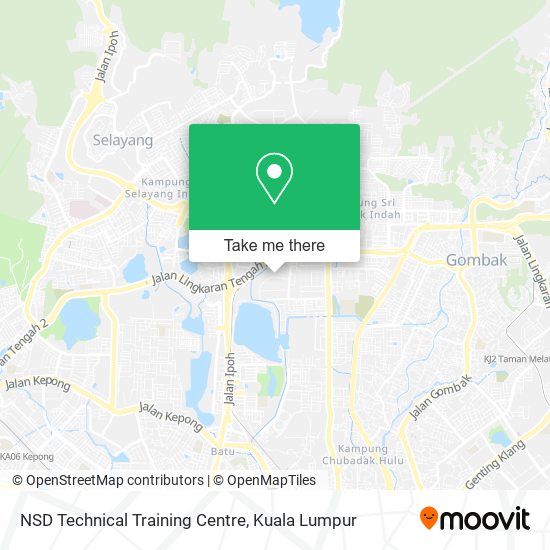 NSD Technical Training Centre map