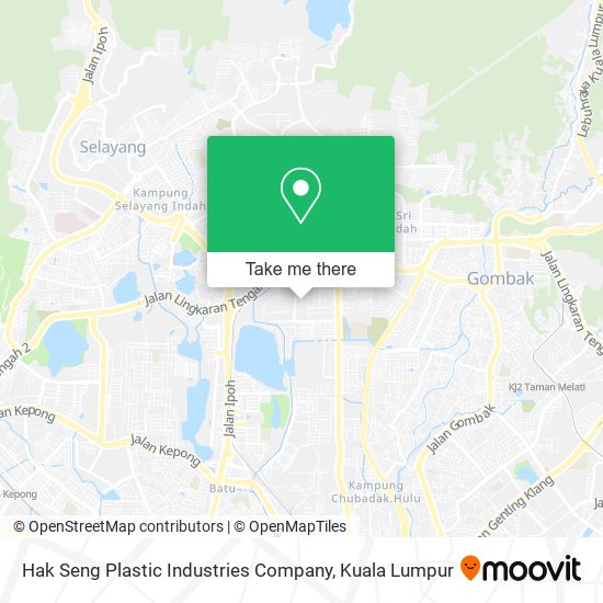 Peta Hak Seng Plastic Industries Company