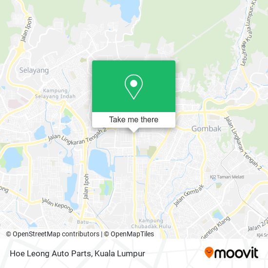 Hoe Leong Auto Parts map