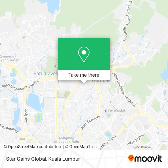 Star Gains Global map
