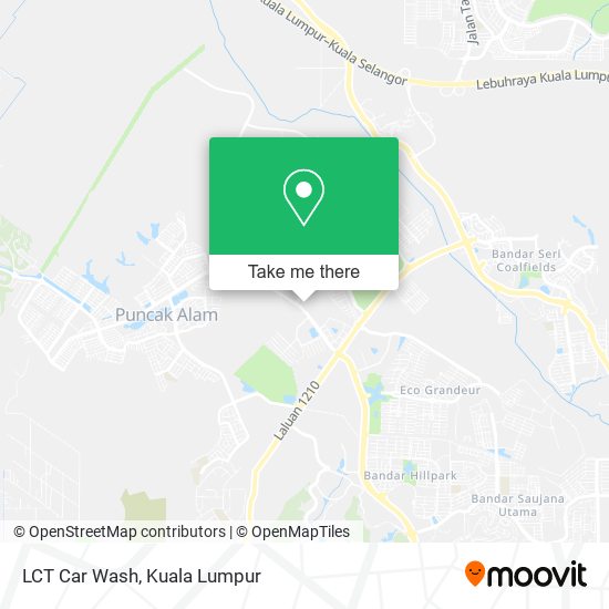 LCT Car Wash map