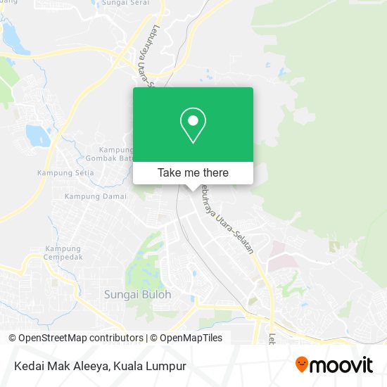 Kedai Mak Aleeya map