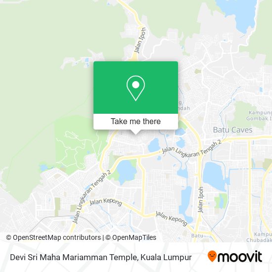 Devi Sri Maha Mariamman Temple map