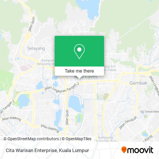 Cita Warisan Enterprise map