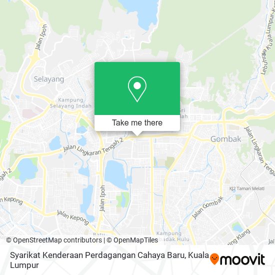 Peta Syarikat Kenderaan Perdagangan Cahaya Baru