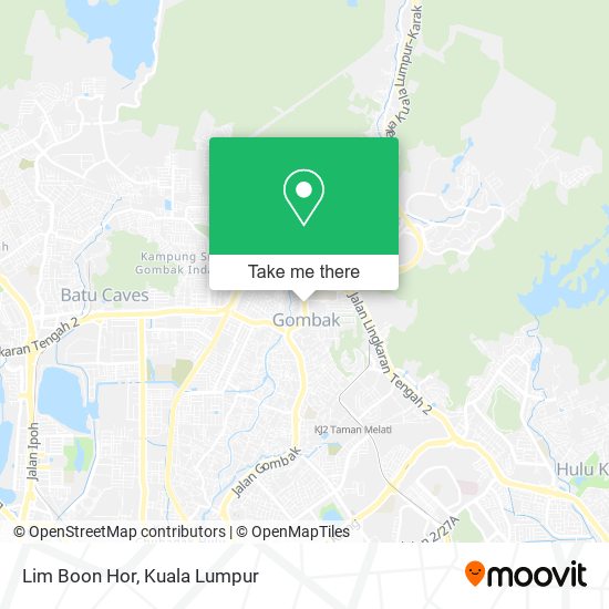 Lim Boon Hor map