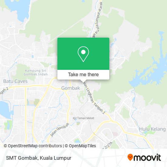 SMT Gombak map