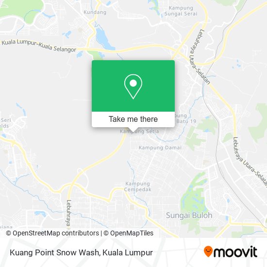 Kuang Point Snow Wash map