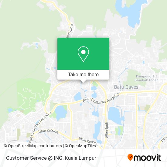 Customer Service @ ING map