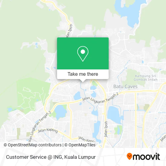 Customer Service @ ING map