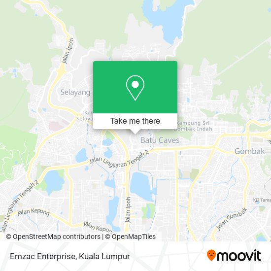 Emzac Enterprise map