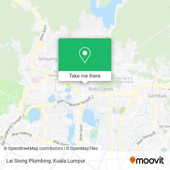 Lai Siong Plumbing map