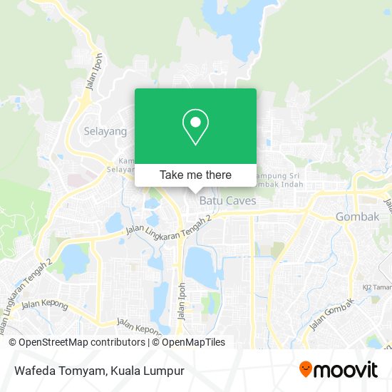 Wafeda Tomyam map