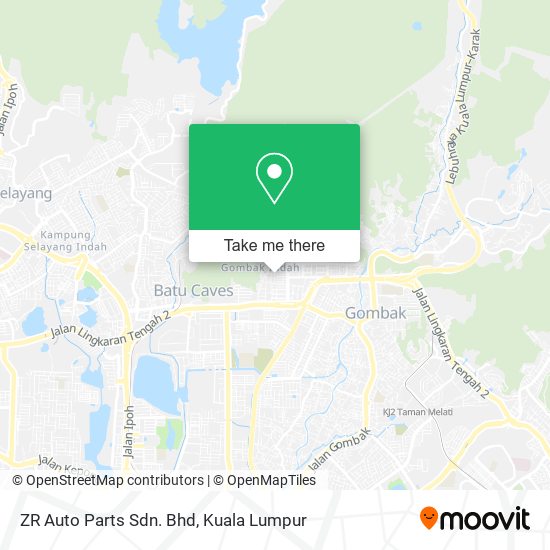 ZR Auto Parts Sdn. Bhd map