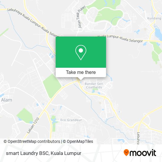 smart Laundry BSC map