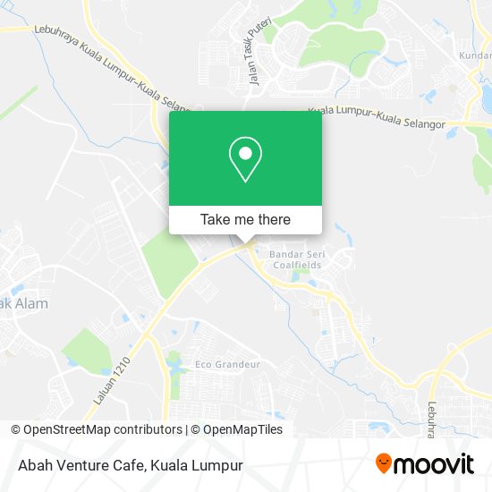 Peta Abah Venture Cafe