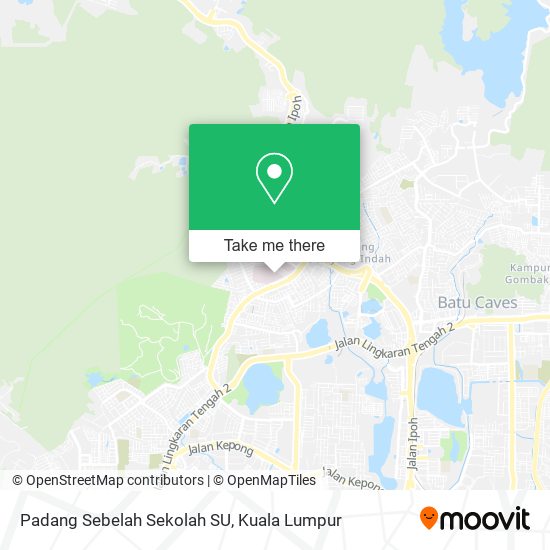 Peta Padang Sebelah Sekolah SU