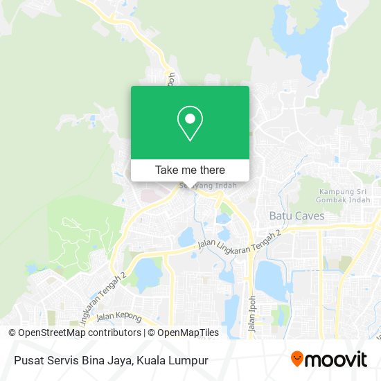 Pusat Servis Bina Jaya map