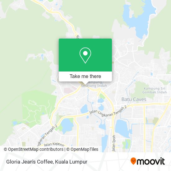 Gloria Jean's Coffee map