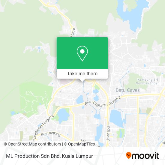 ML Production Sdn Bhd map