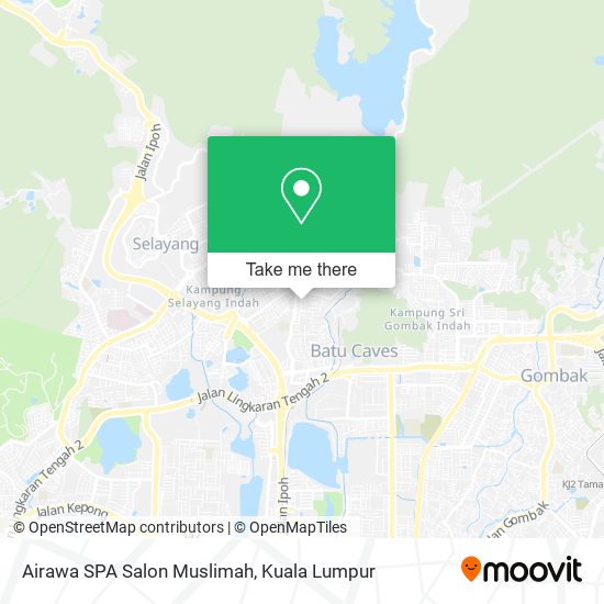 Peta Airawa SPA Salon Muslimah