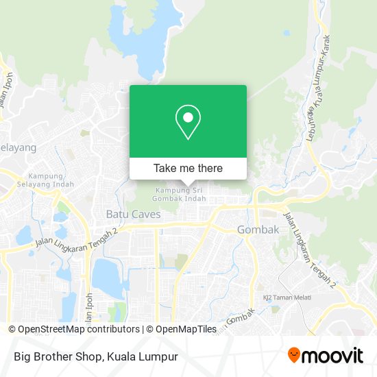 Big Brother Shop map