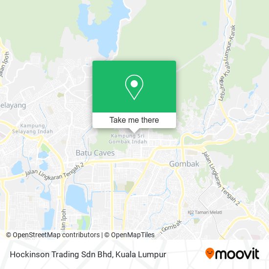 Hockinson Trading Sdn Bhd map