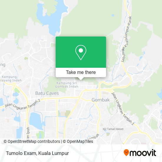 Tumolo Exam map