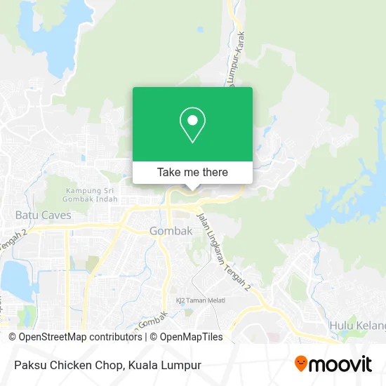 Paksu Chicken Chop map