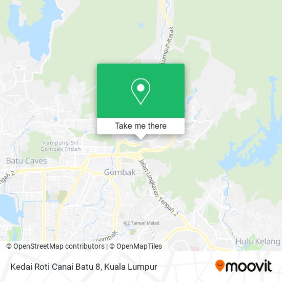 Kedai Roti Canai Batu 8 map