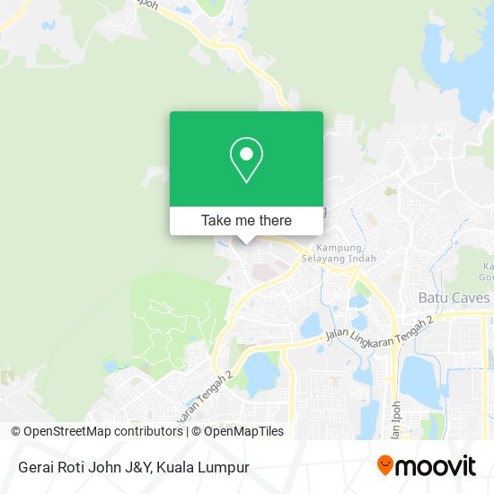 Gerai Roti John J&Y map