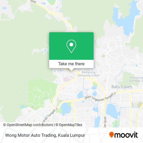 Peta Wong Motor Auto Trading