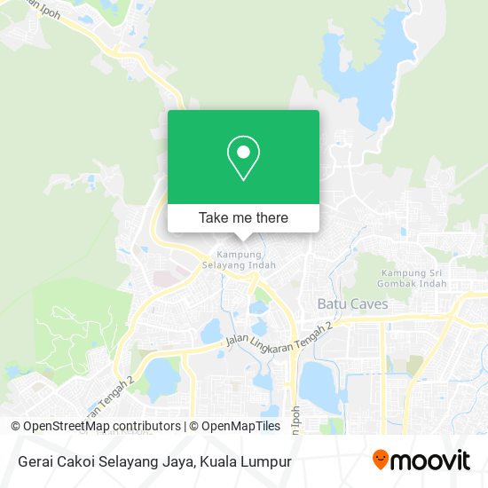 Gerai Cakoi Selayang Jaya map
