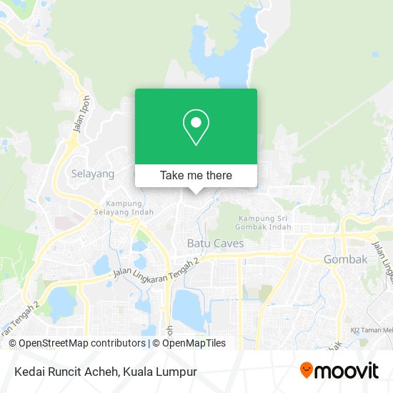 Kedai Runcit Acheh map