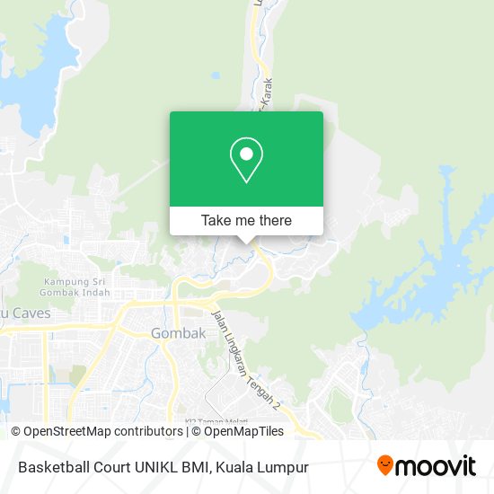 Basketball Court UNIKL BMI map