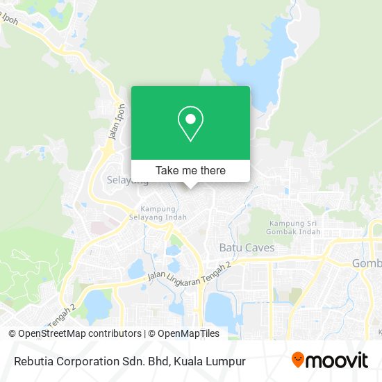 Rebutia Corporation Sdn. Bhd map