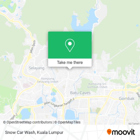 Snow Car Wash map