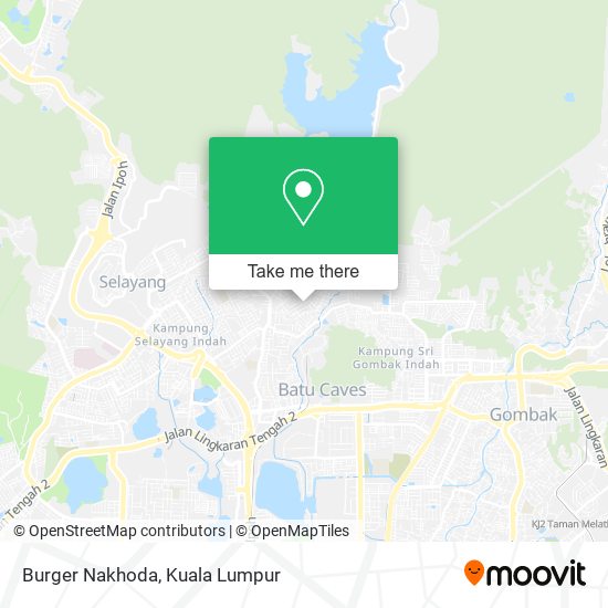 Burger Nakhoda map