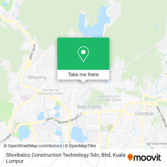 Peta Shonbelco Construction Technology Sdn. Bhd